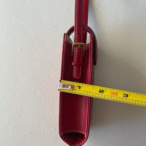 Vintage Coach Leather Accessory Holder with Buckle Strap - Picture 10 of 11